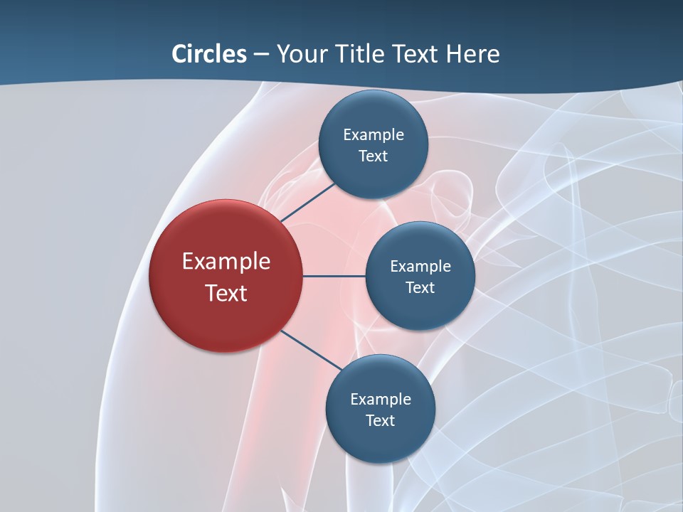 Bones Shoulder Health PowerPoint Template