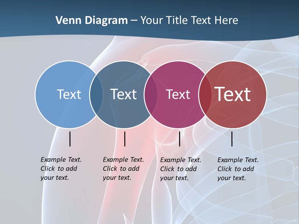 Bones Shoulder Health PowerPoint Template
