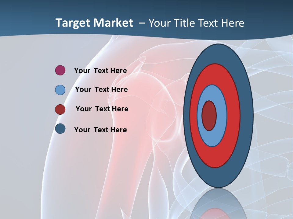 Bones Shoulder Health PowerPoint Template