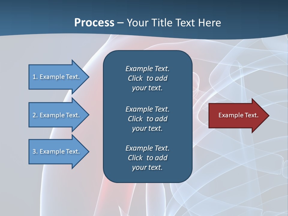Bones Shoulder Health PowerPoint Template