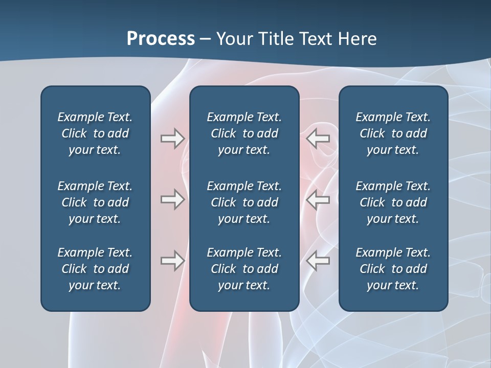 Bones Shoulder Health PowerPoint Template