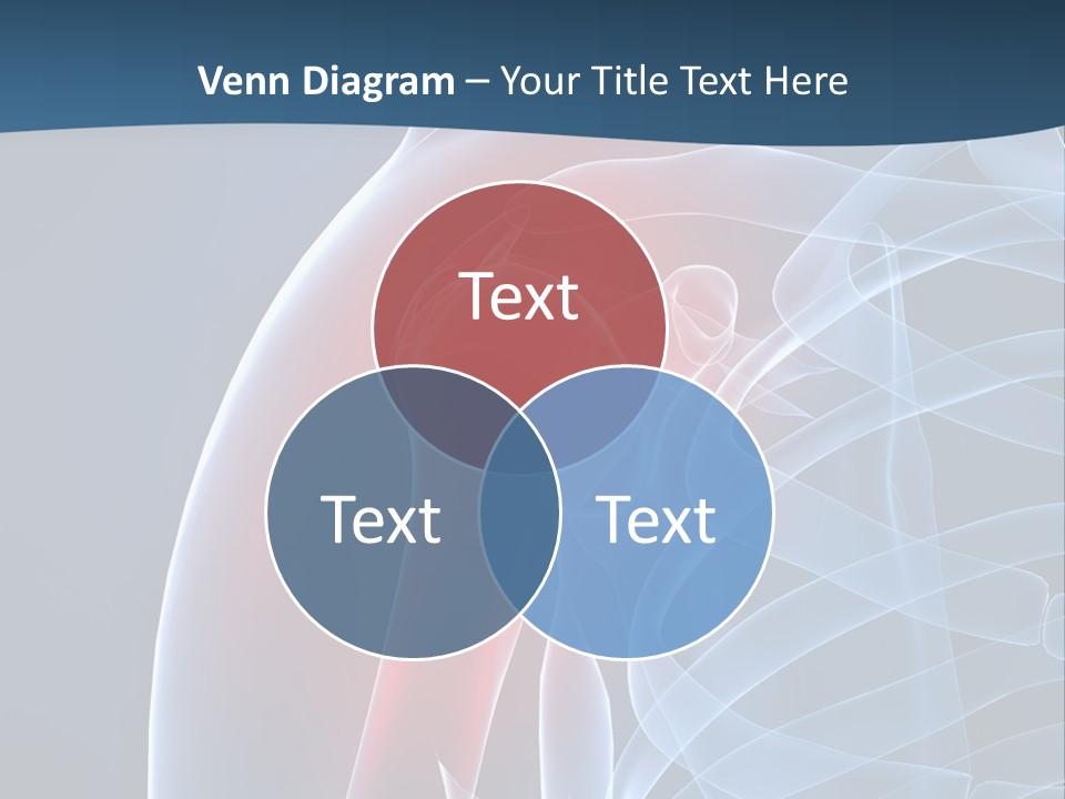Bones Shoulder Health PowerPoint Template