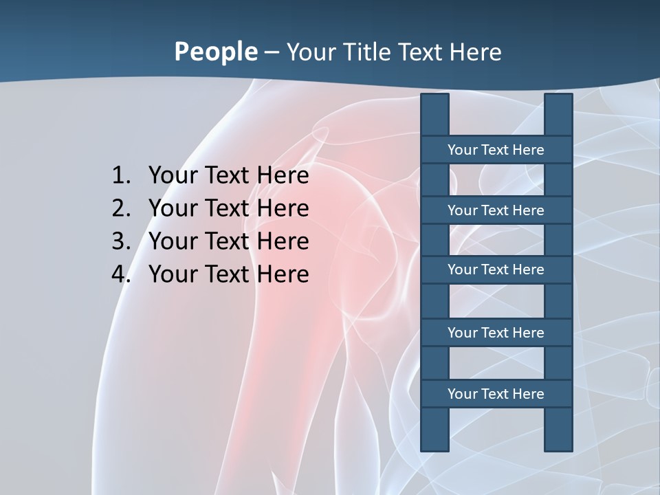 Bones Shoulder Health PowerPoint Template