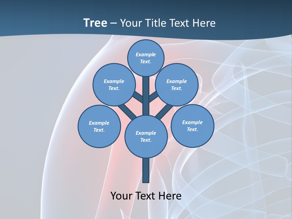 Bones Shoulder Health PowerPoint Template