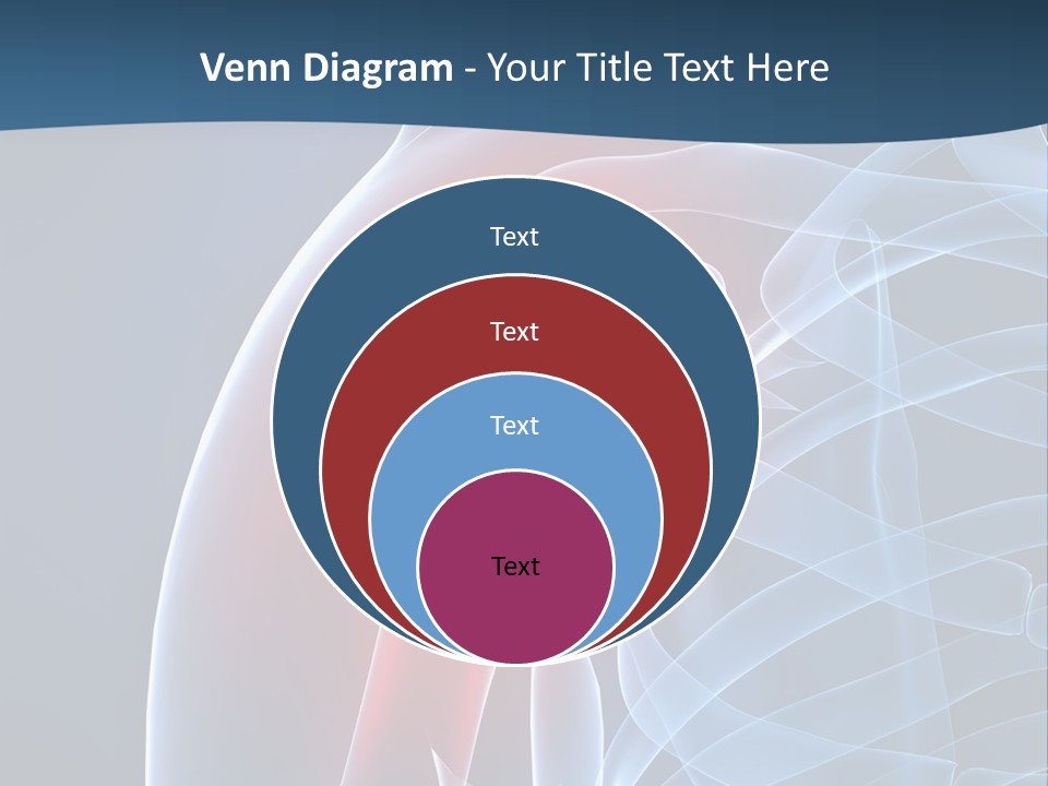 Bones Shoulder Health PowerPoint Template