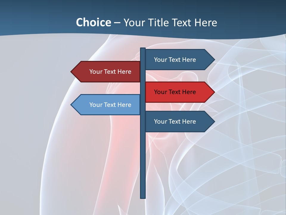Bones Shoulder Health PowerPoint Template