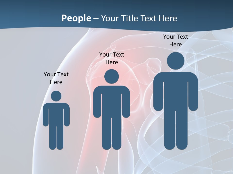 Bones Shoulder Health PowerPoint Template