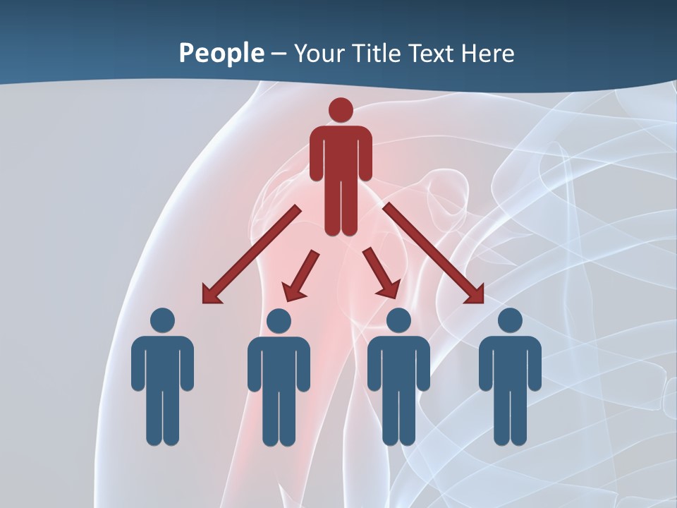 Bones Shoulder Health PowerPoint Template