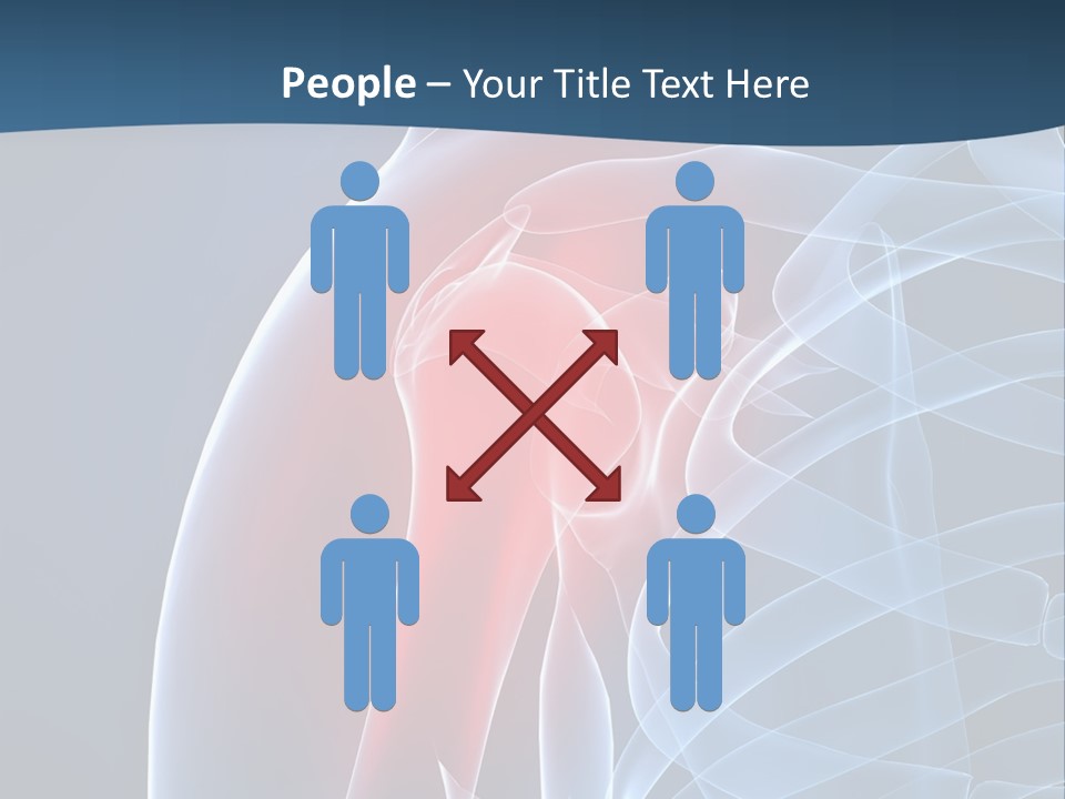 Bones Shoulder Health PowerPoint Template