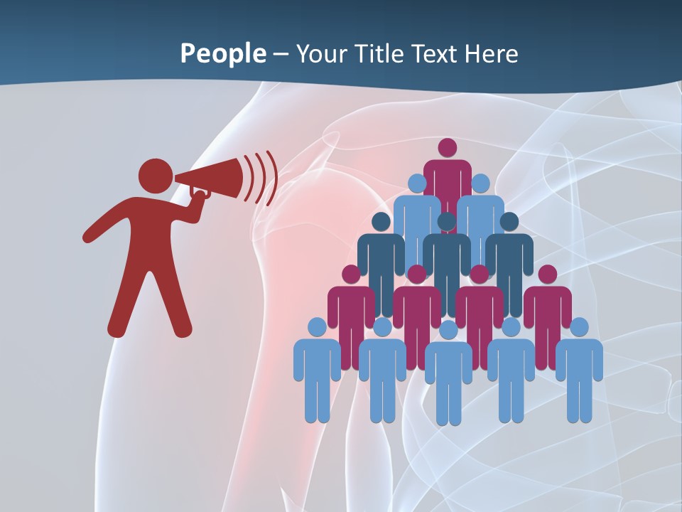 Bones Shoulder Health PowerPoint Template