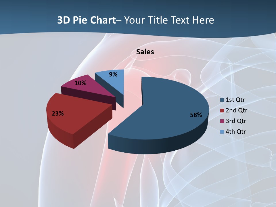 Bones Shoulder Health PowerPoint Template