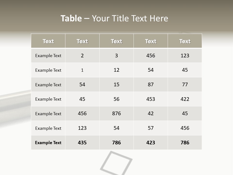 Note Notepad Remember PowerPoint Template