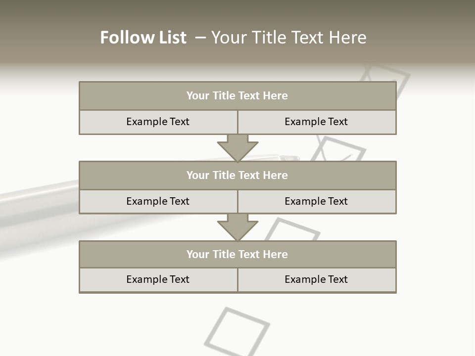 Note Notepad Remember PowerPoint Template