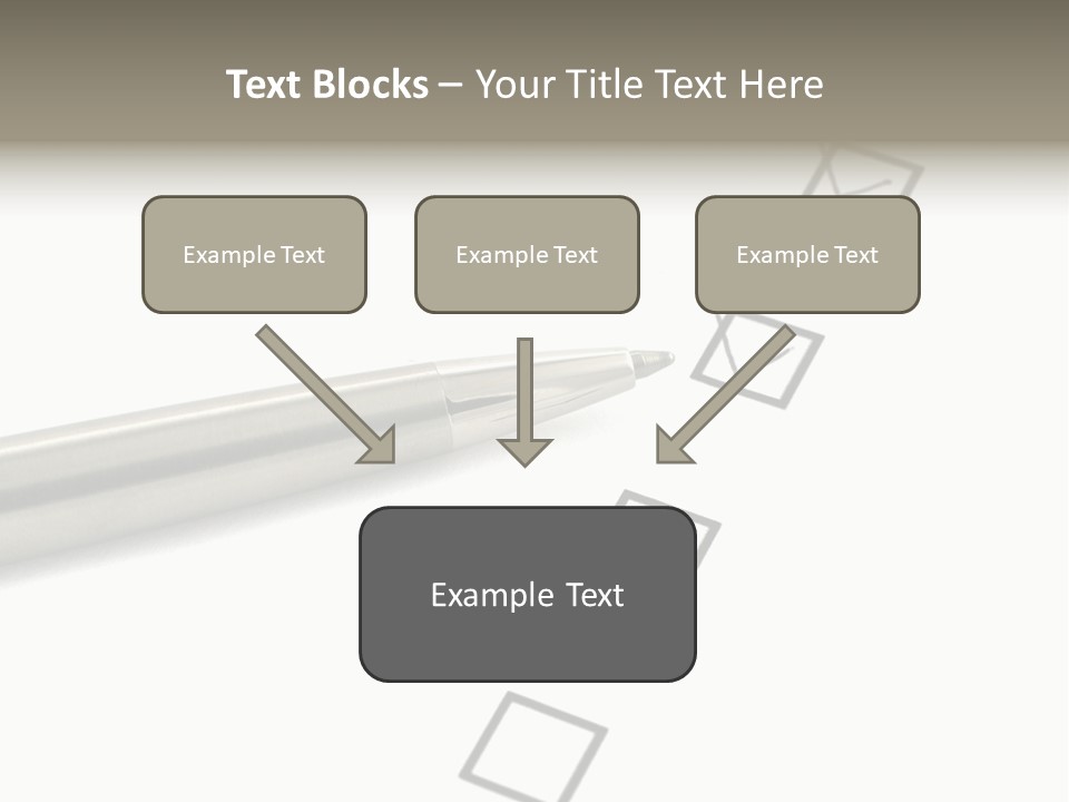 Note Notepad Remember PowerPoint Template
