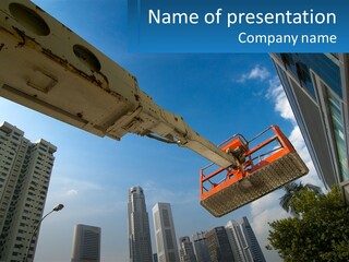 Facade Reach District PowerPoint Template