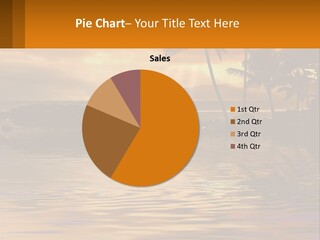 Warm Palm Tropical PowerPoint Template