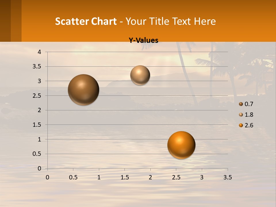 Warm Palm Tropical PowerPoint Template