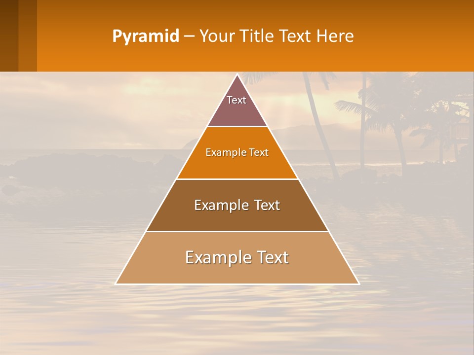 Warm Palm Tropical PowerPoint Template