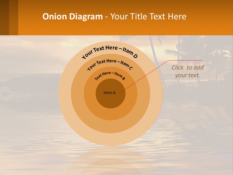 Warm Palm Tropical PowerPoint Template