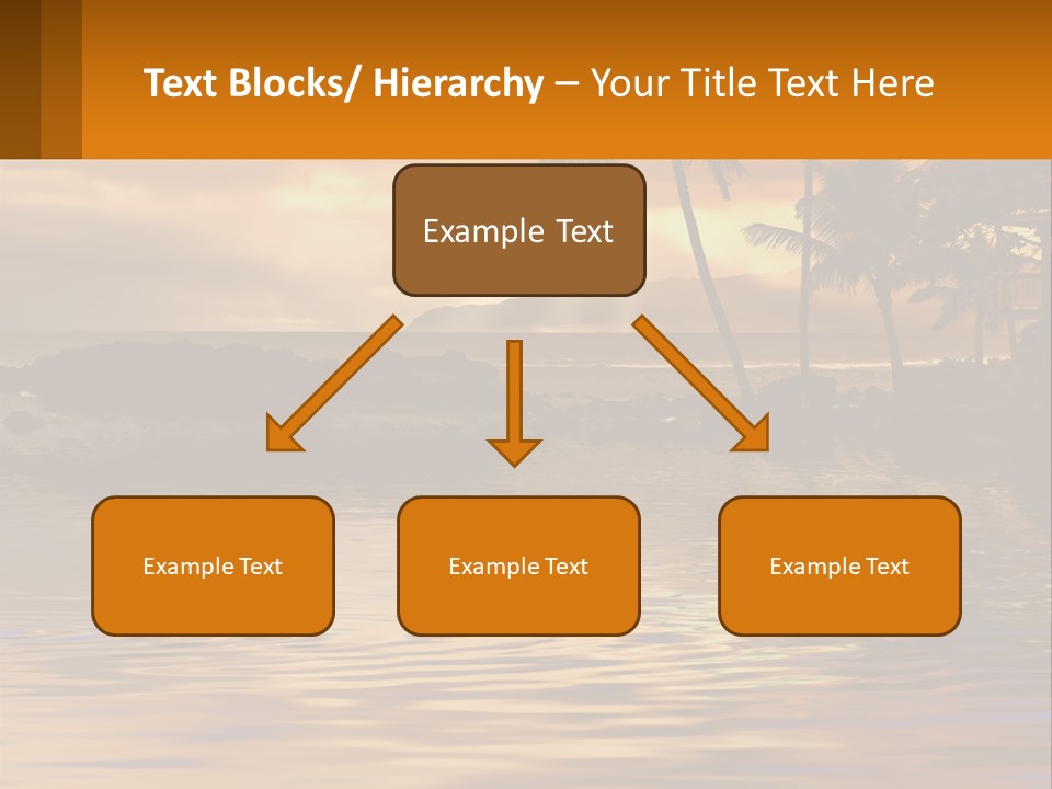 Warm Palm Tropical PowerPoint Template