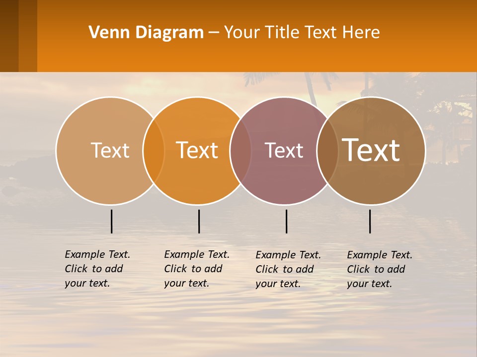 Warm Palm Tropical PowerPoint Template