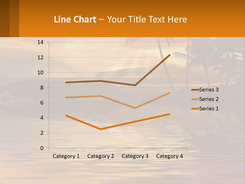 Warm Palm Tropical PowerPoint Template