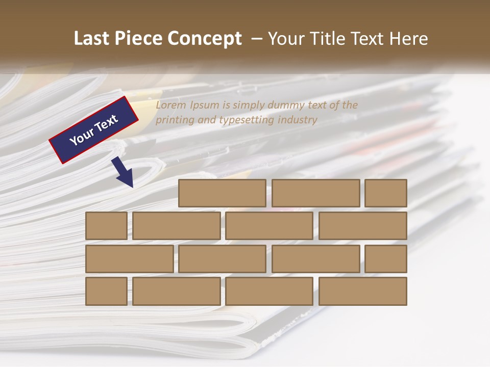 Magazine Leisure Learning PowerPoint Template