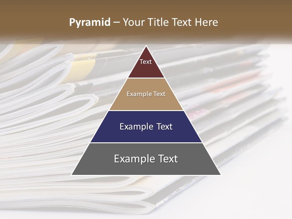 Magazine Leisure Learning PowerPoint Template