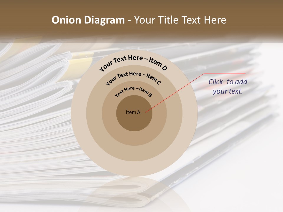 Magazine Leisure Learning PowerPoint Template