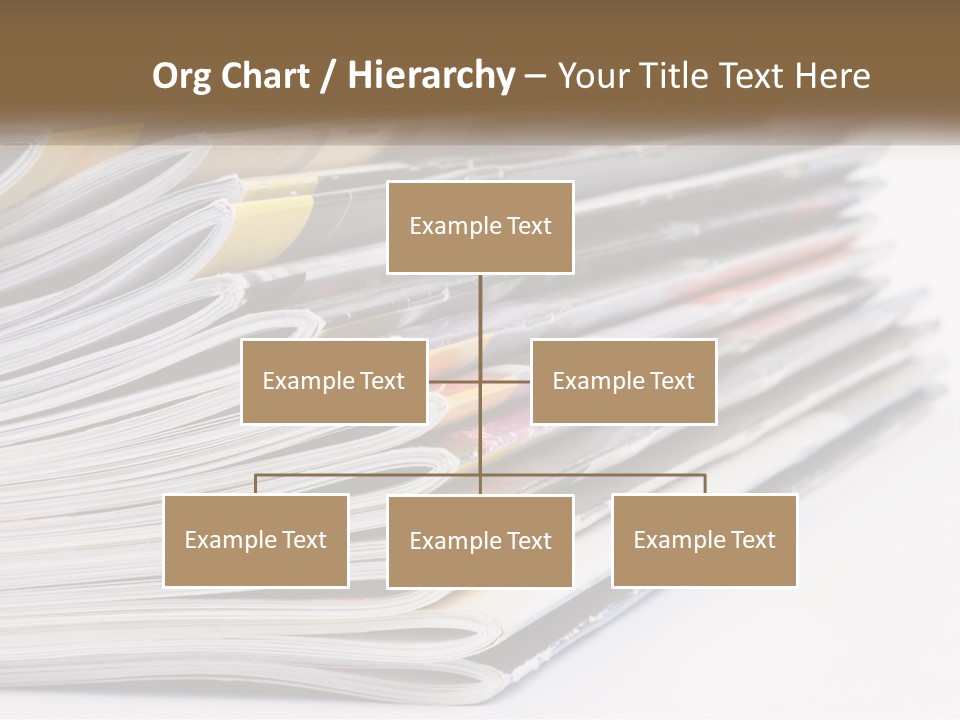 Magazine Leisure Learning PowerPoint Template