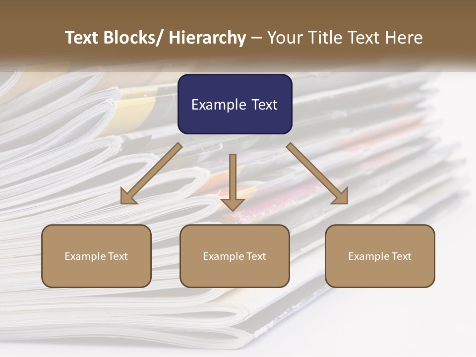 Magazine Leisure Learning PowerPoint Template