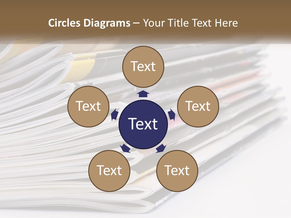 Magazine Leisure Learning PowerPoint Template