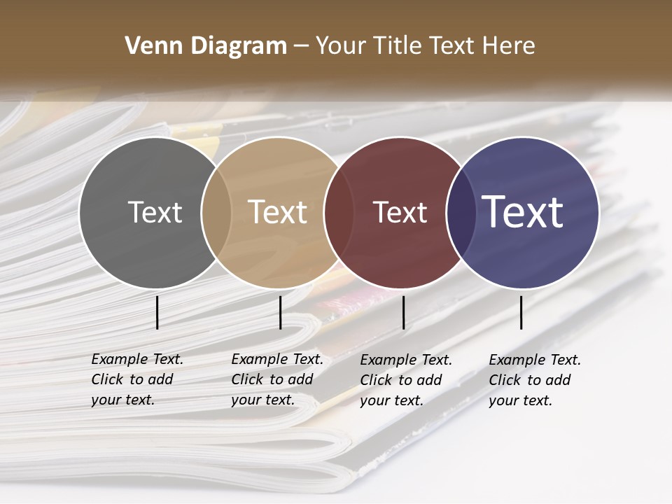 Magazine Leisure Learning PowerPoint Template