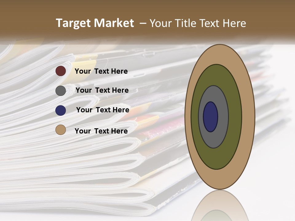 Magazine Leisure Learning PowerPoint Template