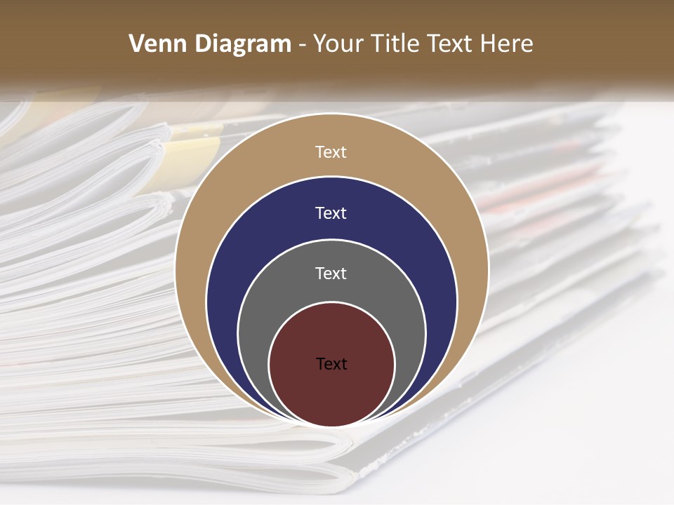 Magazine Leisure Learning PowerPoint Template
