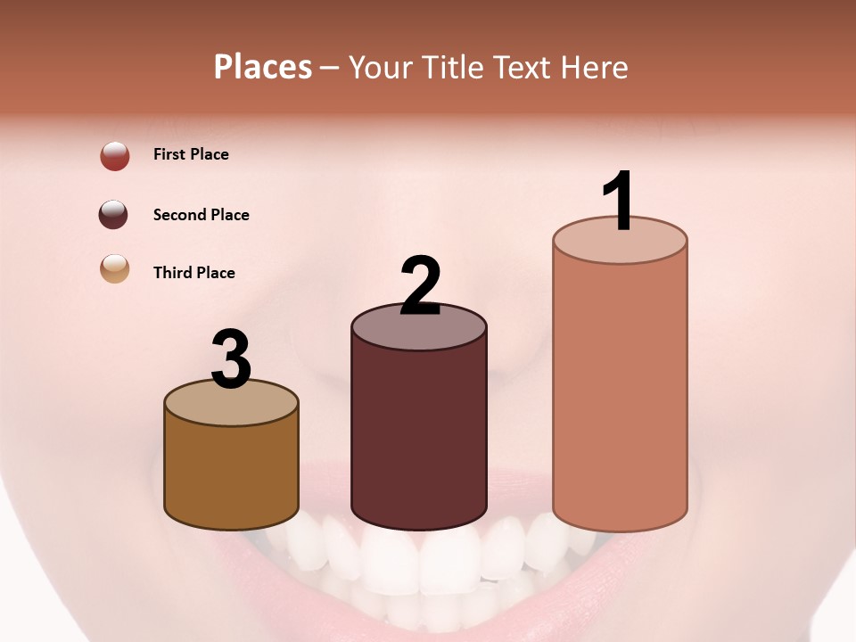 Beautiful Lips Pretty PowerPoint Template