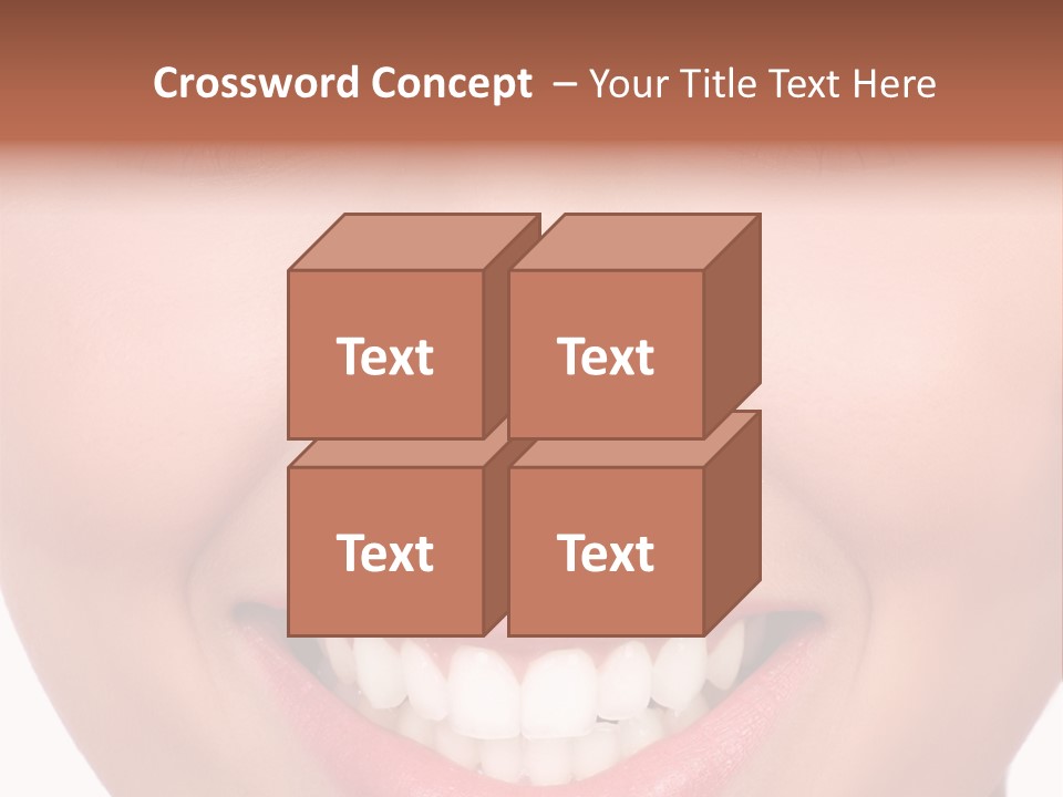 Beautiful Lips Pretty PowerPoint Template