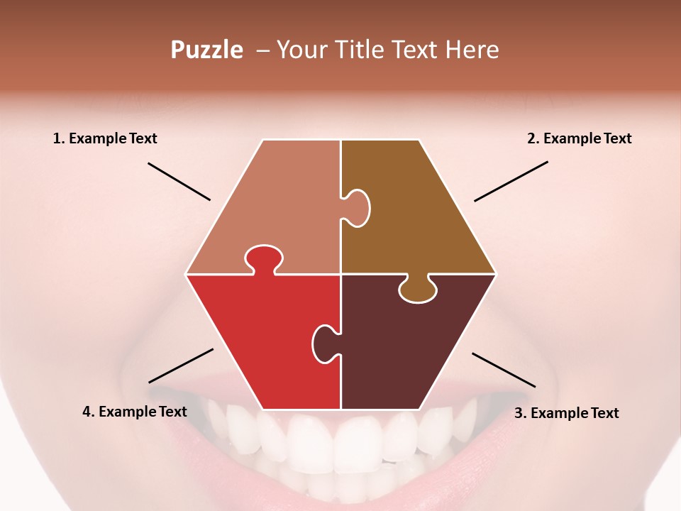 Beautiful Lips Pretty PowerPoint Template