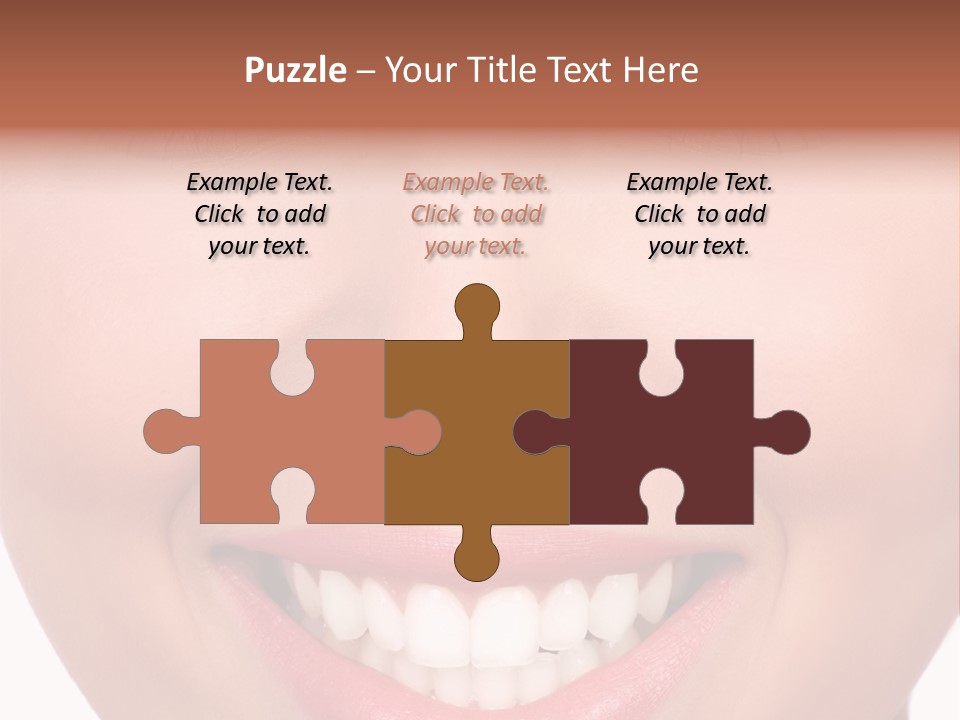 Beautiful Lips Pretty PowerPoint Template