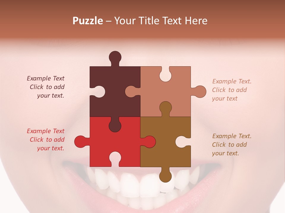 Beautiful Lips Pretty PowerPoint Template