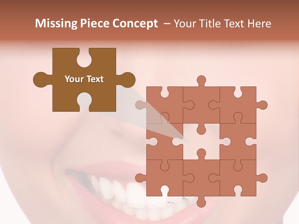 Beautiful Lips Pretty PowerPoint Template