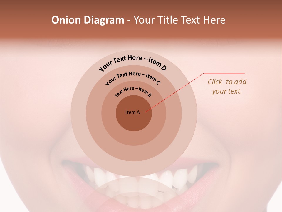 Beautiful Lips Pretty PowerPoint Template