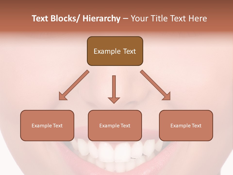 Beautiful Lips Pretty PowerPoint Template