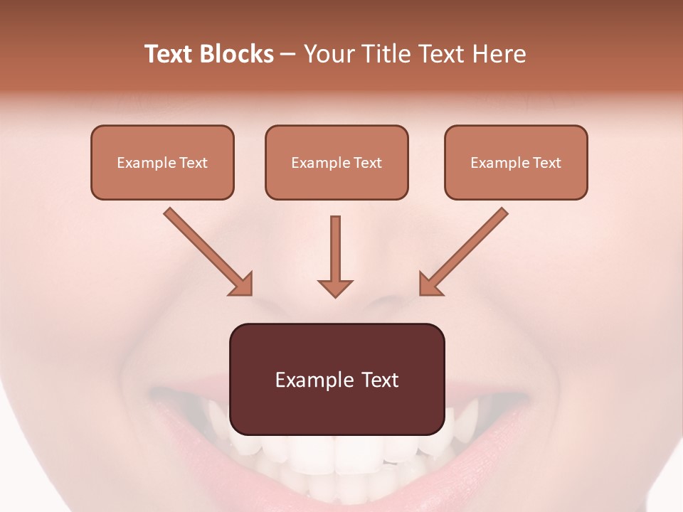 Beautiful Lips Pretty PowerPoint Template