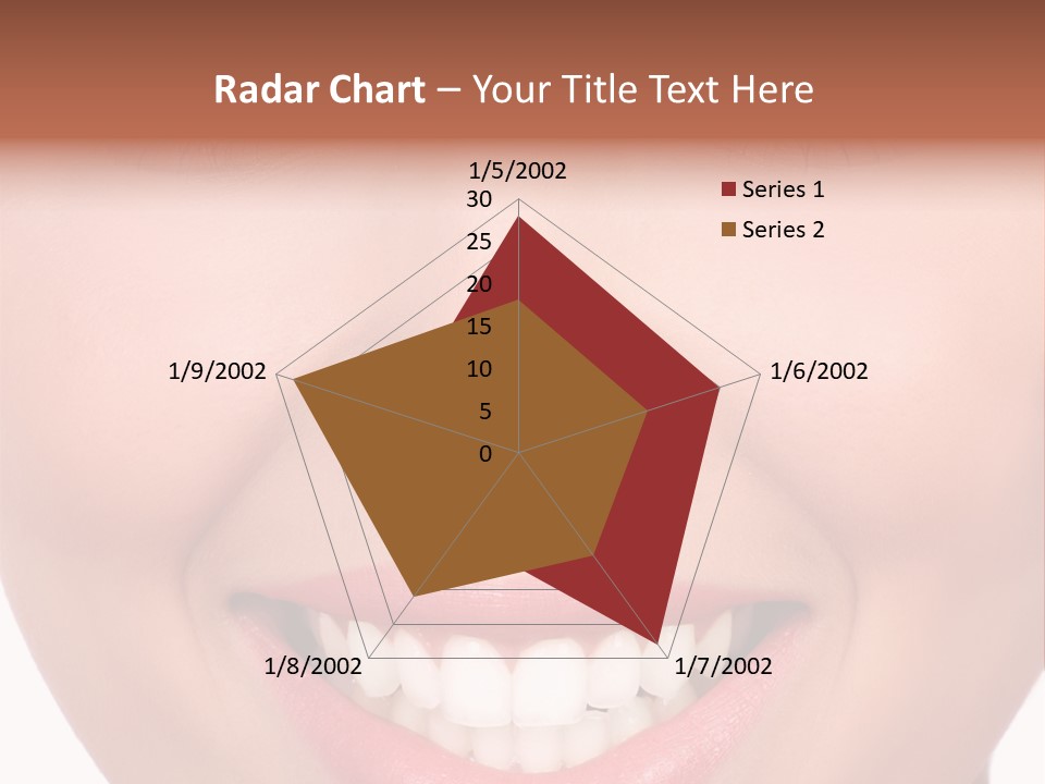 Beautiful Lips Pretty PowerPoint Template