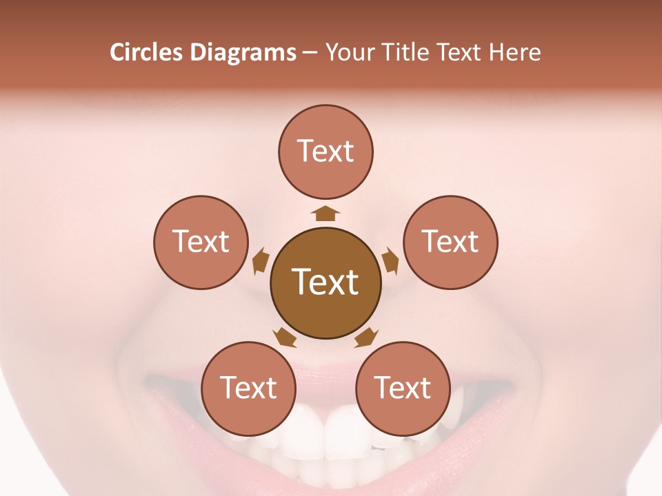 Beautiful Lips Pretty PowerPoint Template