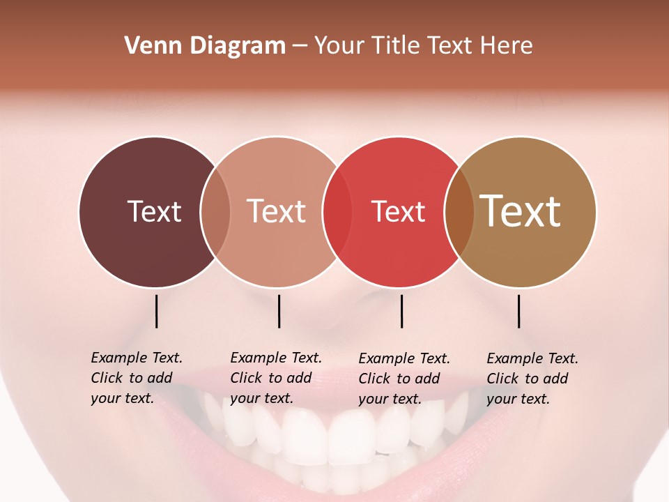 Beautiful Lips Pretty PowerPoint Template
