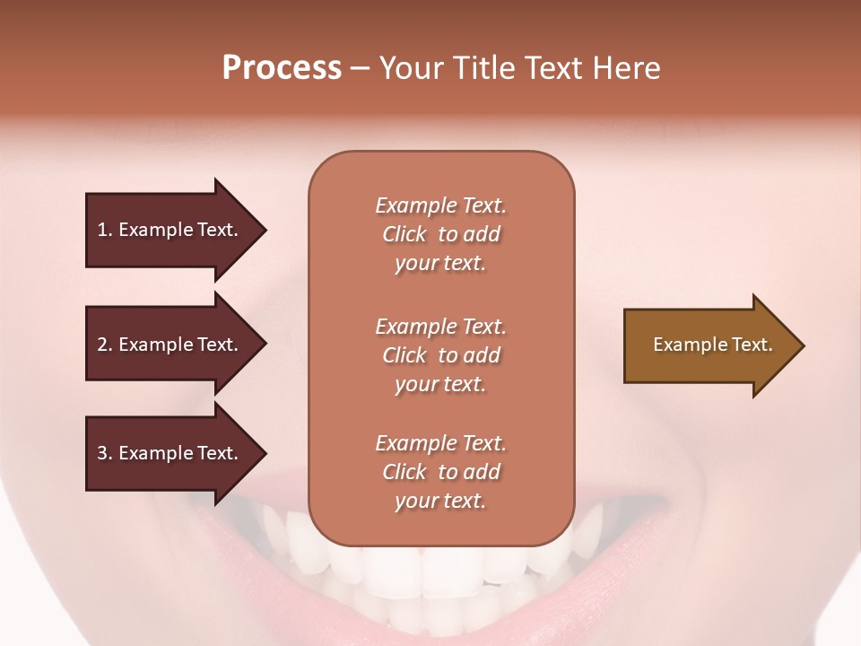 Beautiful Lips Pretty PowerPoint Template