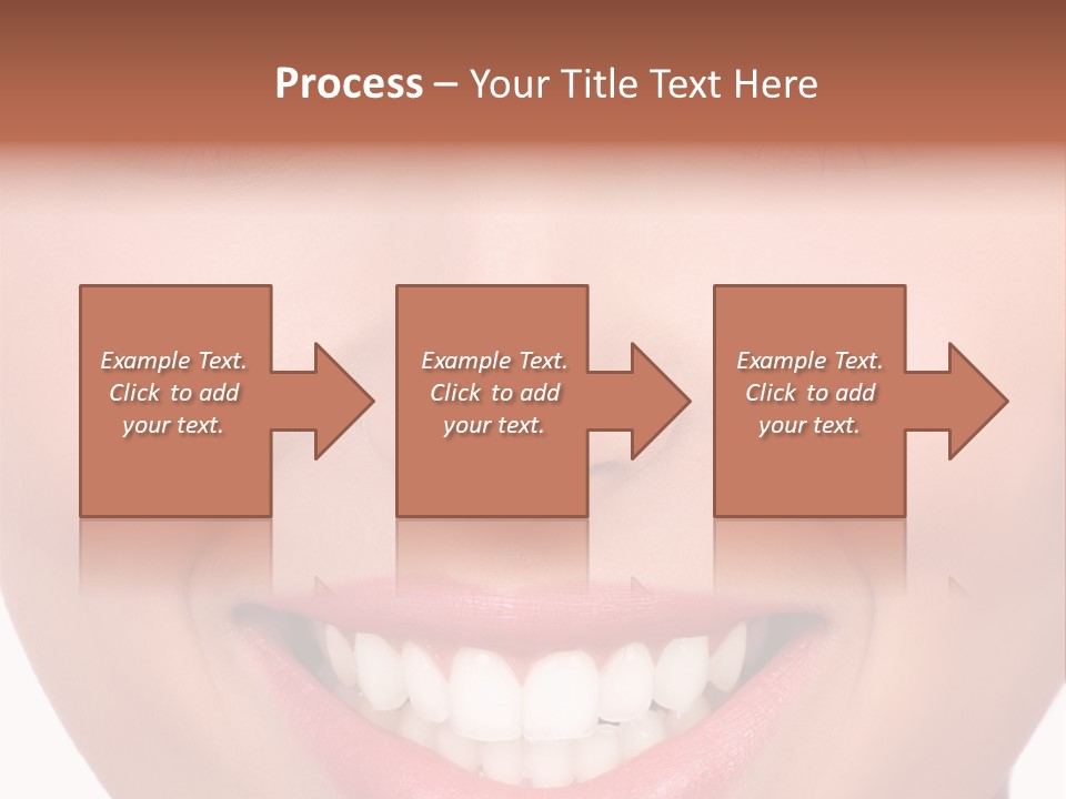 Beautiful Lips Pretty PowerPoint Template