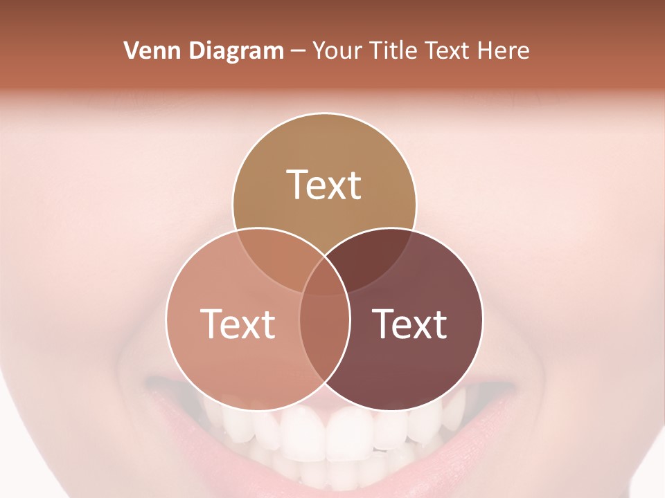 Beautiful Lips Pretty PowerPoint Template